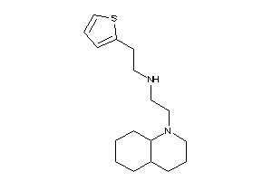 2-(3,4,4a,5,6,7,8,8a-octahydro-2H-quinolin-1-yl)ethyl-[2-(2-thienyl)ethyl]amine