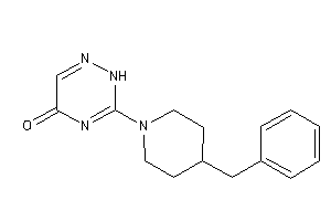 3-(4-benzylpiperidino)-2H-1,2,4-triazin-5-one