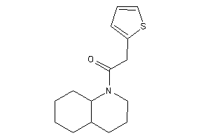 1-(3,4,4a,5,6,7,8,8a-octahydro-2H-quinolin-1-yl)-2-(2-thienyl)ethanone