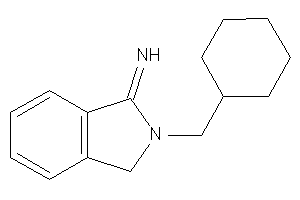 [2-(cyclohexylmethyl)isoindolin-1-ylidene]amine