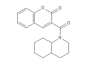 3-(3,4,4a,5,6,7,8,8a-octahydro-2H-quinoline-1-carbonyl)coumarin