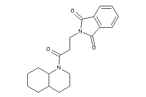 2-[3-(3,4,4a,5,6,7,8,8a-octahydro-2H-quinolin-1-yl)-3-keto-propyl]isoindoline-1,3-quinone