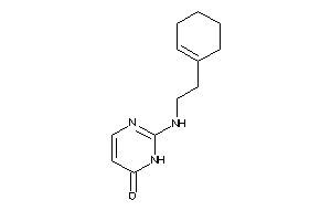 2-(2-cyclohexen-1-ylethylamino)-1H-pyrimidin-6-one