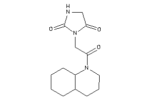 3-[2-(3,4,4a,5,6,7,8,8a-octahydro-2H-quinolin-1-yl)-2-keto-ethyl]hydantoin