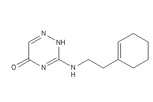 3-(2-cyclohexen-1-ylethylamino)-2H-1,2,4-triazin-5-one