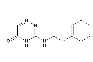 3-(2-cyclohexen-1-ylethylamino)-4H-1,2,4-triazin-5-one