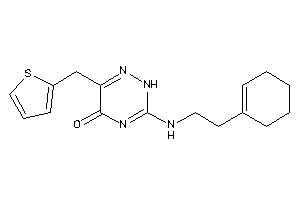 3-(2-cyclohexen-1-ylethylamino)-6-(2-thenyl)-2H-1,2,4-triazin-5-one