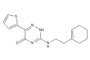 3-(2-cyclohexen-1-ylethylamino)-6-(2-thienyl)-2H-1,2,4-triazin-5-one