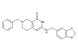 6-benzyl-2-(piperonylamino)-3,5,7,8-tetrahydropyrido[4,3-d]pyrimidin-4-one