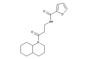 N-[3-(3,4,4a,5,6,7,8,8a-octahydro-2H-quinolin-1-yl)-3-keto-propyl]-2-furamide