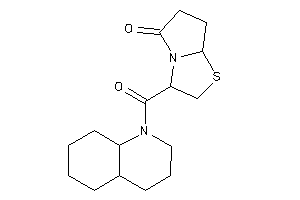 3-(3,4,4a,5,6,7,8,8a-octahydro-2H-quinoline-1-carbonyl)-3,6,7,7a-tetrahydro-2H-pyrrolo[2,1-b]thiazol-5-one