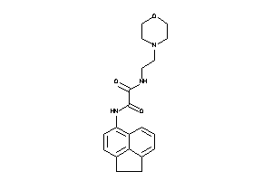 N'-acenaphthen-5-yl-N-(2-morpholinoethyl)oxamide