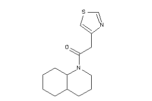 1-(3,4,4a,5,6,7,8,8a-octahydro-2H-quinolin-1-yl)-2-thiazol-4-yl-ethanone