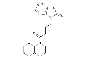 3-[4-(3,4,4a,5,6,7,8,8a-octahydro-2H-quinolin-1-yl)-4-keto-butyl]-1,3-benzoxazol-2-one