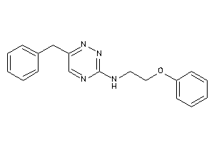 (6-benzyl-1,2,4-triazin-3-yl)-(2-phenoxyethyl)amine