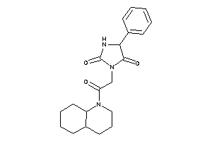 3-[2-(3,4,4a,5,6,7,8,8a-octahydro-2H-quinolin-1-yl)-2-keto-ethyl]-5-phenyl-hydantoin