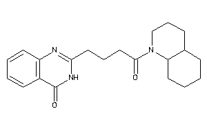 2-[4-(3,4,4a,5,6,7,8,8a-octahydro-2H-quinolin-1-yl)-4-keto-butyl]-3H-quinazolin-4-one