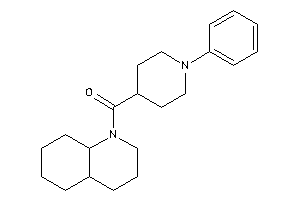 3,4,4a,5,6,7,8,8a-octahydro-2H-quinolin-1-yl-(1-phenyl-4-piperidyl)methanone