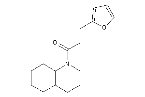 1-(3,4,4a,5,6,7,8,8a-octahydro-2H-quinolin-1-yl)-3-(2-furyl)propan-1-one