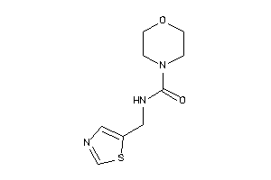 N-(thiazol-5-ylmethyl)morpholine-4-carboxamide