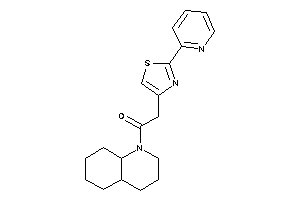 1-(3,4,4a,5,6,7,8,8a-octahydro-2H-quinolin-1-yl)-2-[2-(2-pyridyl)thiazol-4-yl]ethanone