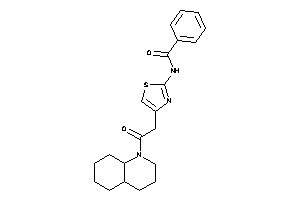 N-[4-[2-(3,4,4a,5,6,7,8,8a-octahydro-2H-quinolin-1-yl)-2-keto-ethyl]thiazol-2-yl]benzamide