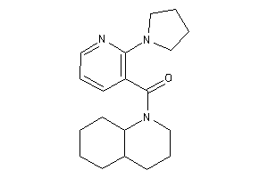 3,4,4a,5,6,7,8,8a-octahydro-2H-quinolin-1-yl-(2-pyrrolidino-3-pyridyl)methanone