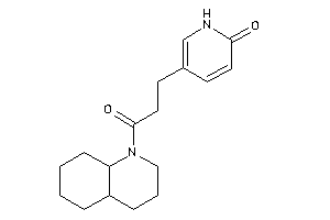 5-[3-(3,4,4a,5,6,7,8,8a-octahydro-2H-quinolin-1-yl)-3-keto-propyl]-2-pyridone