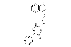 3-[2-(1H-indol-3-yl)ethylamino]-6-phenyl-2H-1,2,4-triazin-5-one