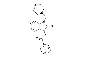 1-(morpholinomethyl)-3-phenacyl-oxindole