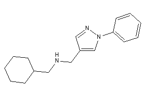 Cyclohexylmethyl-[(1-phenylpyrazol-4-yl)methyl]amine