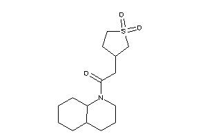 1-(3,4,4a,5,6,7,8,8a-octahydro-2H-quinolin-1-yl)-2-(1,1-diketothiolan-3-yl)ethanone