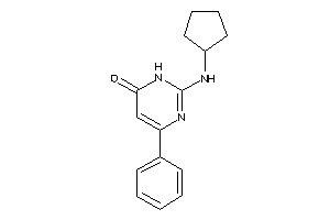 2-(cyclopentylamino)-4-phenyl-1H-pyrimidin-6-one