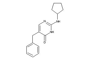 5-benzyl-2-(cyclopentylamino)-1H-pyrimidin-6-one