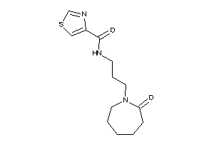 N-[3-(2-ketoazepan-1-yl)propyl]thiazole-4-carboxamide