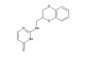 2-(2,3-dihydro-1,4-benzodioxin-3-ylmethylamino)-1H-pyrimidin-6-one