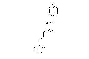 N-(4-pyridylmethyl)-3-(1H-tetrazol-5-ylthio)propionamide