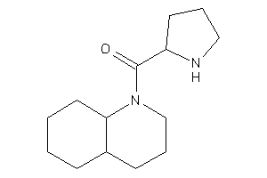 3,4,4a,5,6,7,8,8a-octahydro-2H-quinolin-1-yl(pyrrolidin-2-yl)methanone