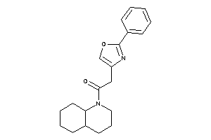 1-(3,4,4a,5,6,7,8,8a-octahydro-2H-quinolin-1-yl)-2-(2-phenyloxazol-4-yl)ethanone