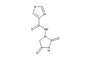N-(2,4-diketoimidazolidin-1-yl)thiazole-4-carboxamide