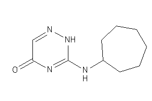 3-(cycloheptylamino)-2H-1,2,4-triazin-5-one