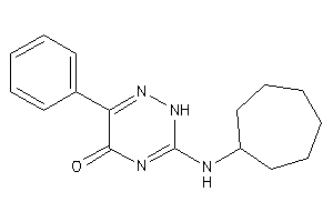 3-(cycloheptylamino)-6-phenyl-2H-1,2,4-triazin-5-one