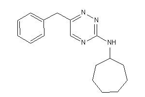 (6-benzyl-1,2,4-triazin-3-yl)-cycloheptyl-amine