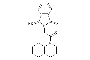 2-[2-(3,4,4a,5,6,7,8,8a-octahydro-2H-quinolin-1-yl)-2-keto-ethyl]-3-methylene-isoindolin-1-one