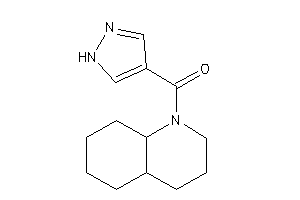 3,4,4a,5,6,7,8,8a-octahydro-2H-quinolin-1-yl(1H-pyrazol-4-yl)methanone