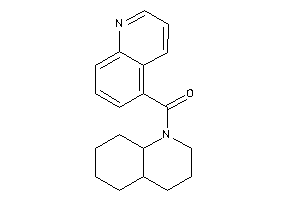 3,4,4a,5,6,7,8,8a-octahydro-2H-quinolin-1-yl(5-quinolyl)methanone