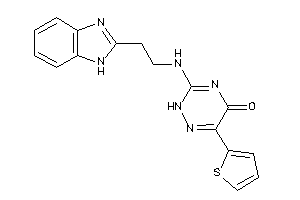 3-[2-(1H-benzimidazol-2-yl)ethylamino]-6-(2-thienyl)-2H-1,2,4-triazin-5-one