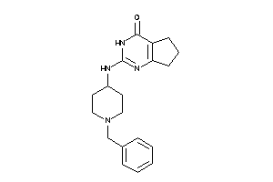 2-[(1-benzyl-4-piperidyl)amino]-3,5,6,7-tetrahydrocyclopenta[d]pyrimidin-4-one