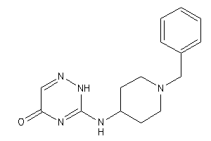3-[(1-benzyl-4-piperidyl)amino]-2H-1,2,4-triazin-5-one