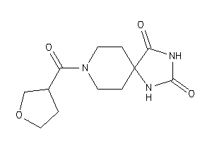 8-(tetrahydrofuran-3-carbonyl)-2,4,8-triazaspiro[4.5]decane-1,3-quinone